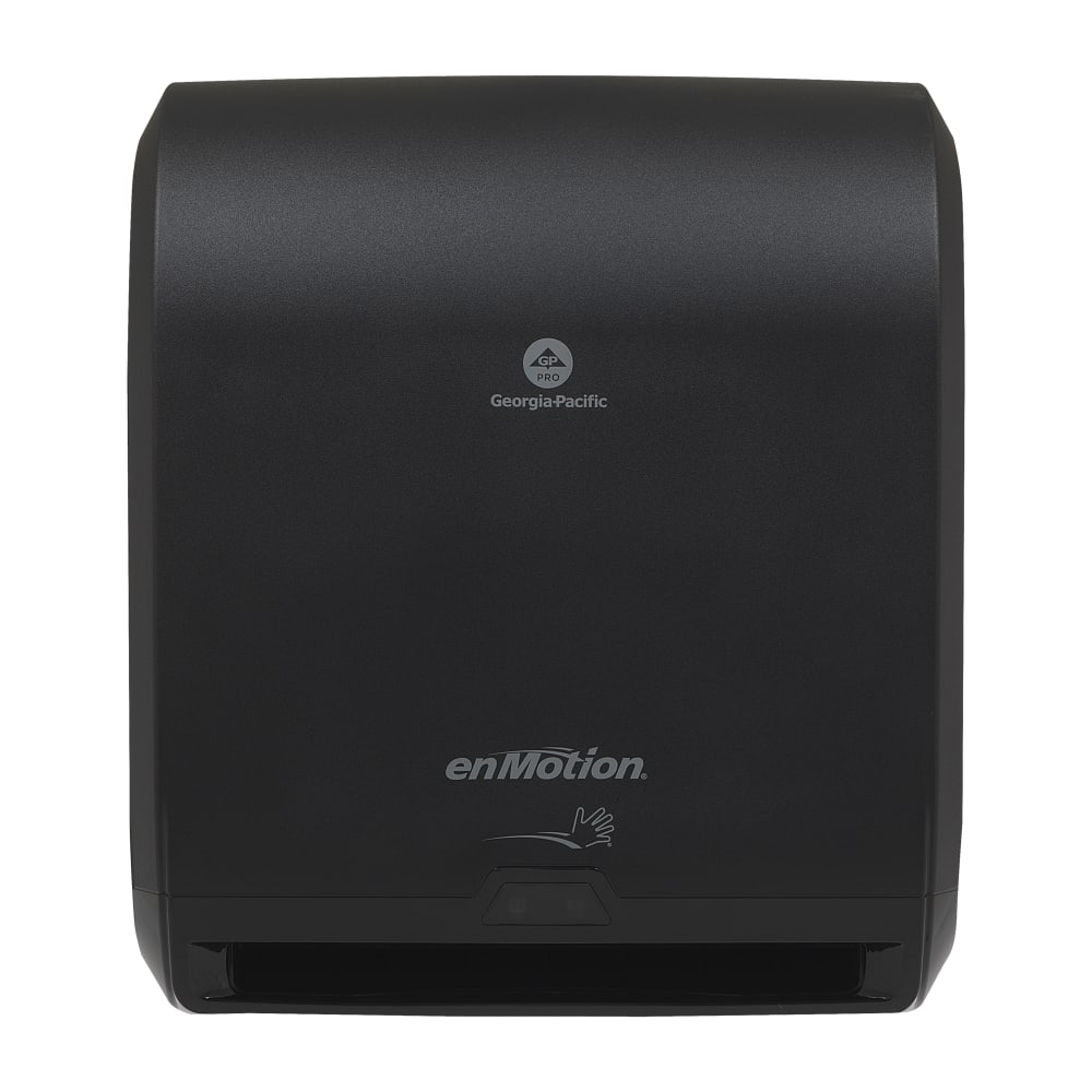 enMotion 10in Automated Touchless Paper Towel Dispenser, Black